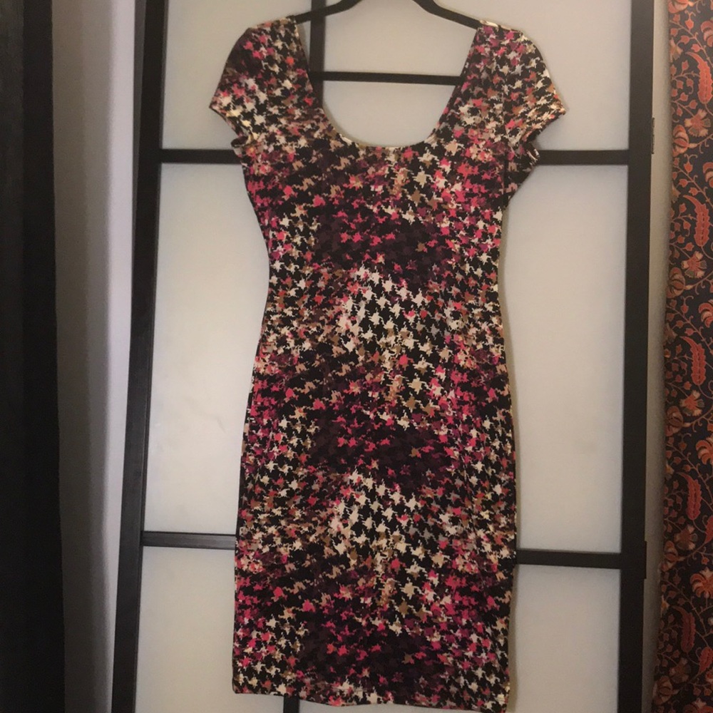 Low-Back Bodycon Midi Dress